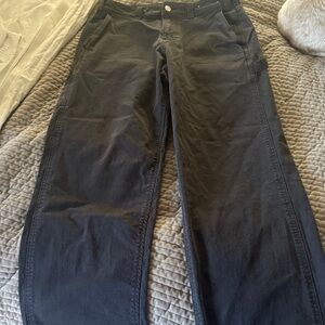 Abercrombie & Fitch Gray Baggy Pants